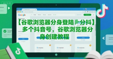 谷歌浏览器分身登陆多个抖音号，谷歌浏览器分身创建教程-人人创业优云网，国内各种创业项目下载网站