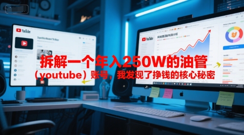 付费文章：拆解一个年入250W的油管（youtube）账号，我发现了挣钱的核心秘密-人人创业优云网，国内各种创业项目下载网站