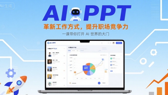 AI+PPT：革新工作方式，提升职场竞争力，一课带你打开 AI 世界的大门-人人创业优云网，国内各种创业项目下载网站