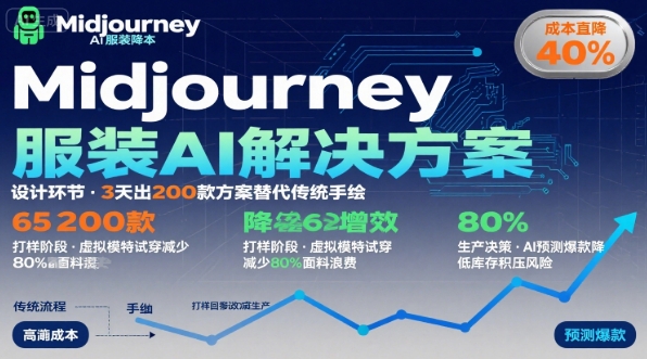 AI在服装领域的运用，使用midjourney做服装辅助企业降低成本-人人创业优云网，国内各种创业项目下载网站