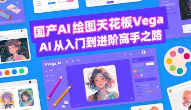 国产AI绘图天花板 Vega AI从入门到进阶高手之路-人人创业优云网，国内各种创业项目下载网站