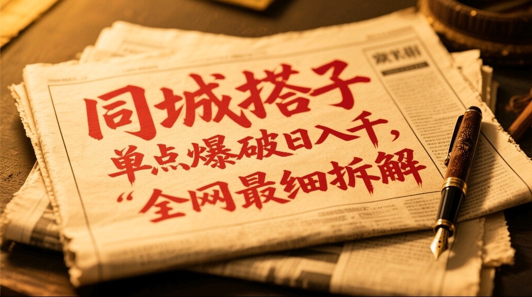 同城搭子群19.9单点爆破日入千，搭子组局月入万，全网最细拆解-人人创业优云网，国内各种创业项目下载网站