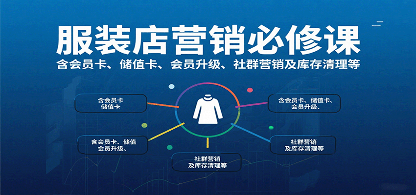 服装店营销必修课：含会员卡、储值卡、会员升级、社群营销及库存清理等-人人创业优云网，国内各种创业项目下载网站