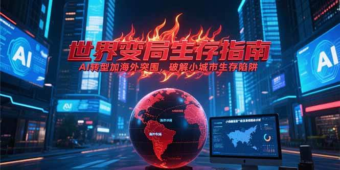 （15220期）付费文章《世界变局生存指南，AI转型加海外突围，破解小城市生存陷阱》-人人创业优云网，国内各种创业项目下载网站