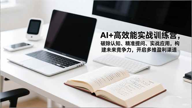 （16635期）AI+高效能实战训练营，破除认知、精准提问、实战应用，构建未来竞争力，开启多维盈利渠道-人人创业优云网，国内各种创业项目下载网站