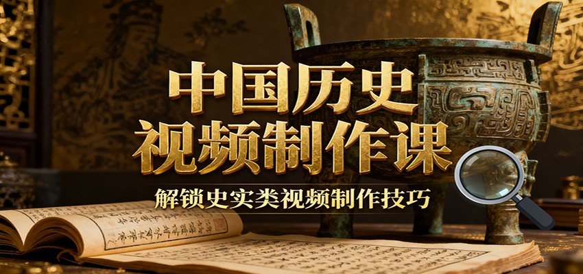 中国历史视频制作课：疆域地图集+参考文案+练习素材，解锁史实类视频制作技巧-人人创业优云网，国内各种创业项目下载网站
